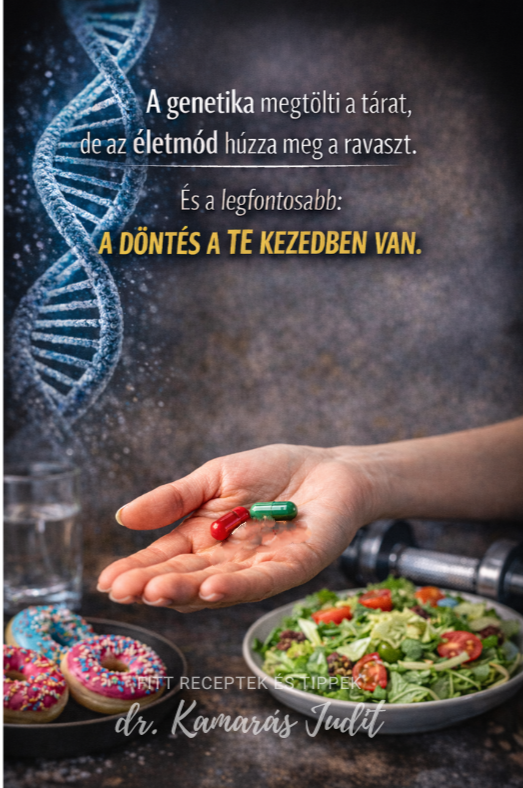 A genetika tölti meg a tárat, de mindig az életmód "húzza meg a ravaszt"