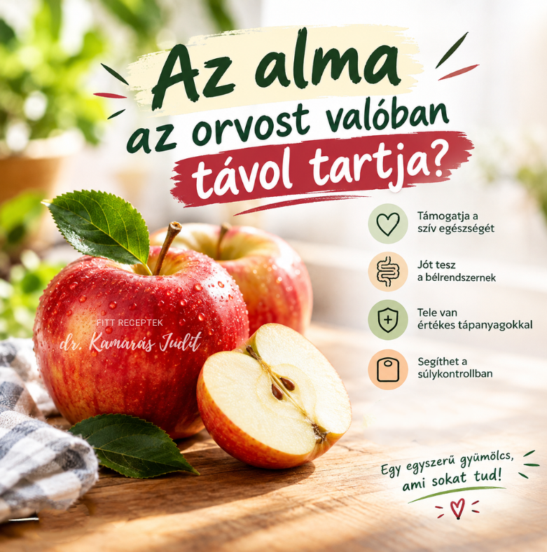Napi egy alma az orvost távol tartja?