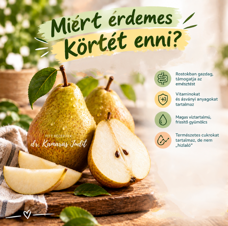 Miért érdemes körtét enni?