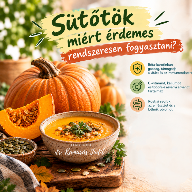 Sütőtök: miért érdemes rendszeresen fogyasztani?