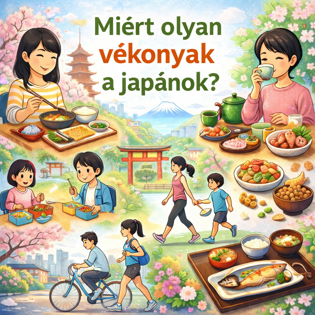 Miért olyan vékonyak a japánok? Genetika kérdése lenne?